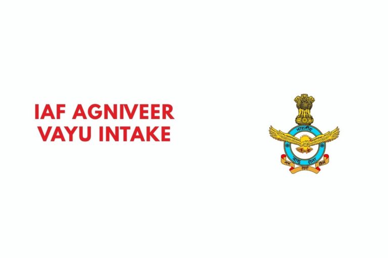 IAF Agniveer Vayu Intake