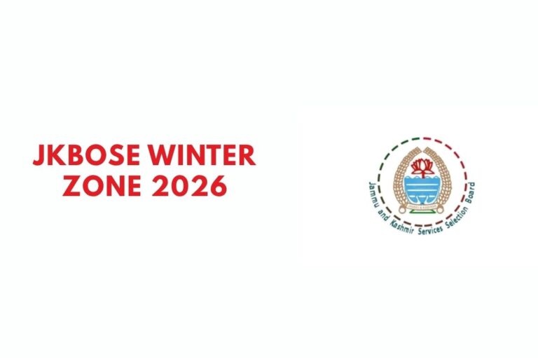 JKBOSE Winter Zone 2026