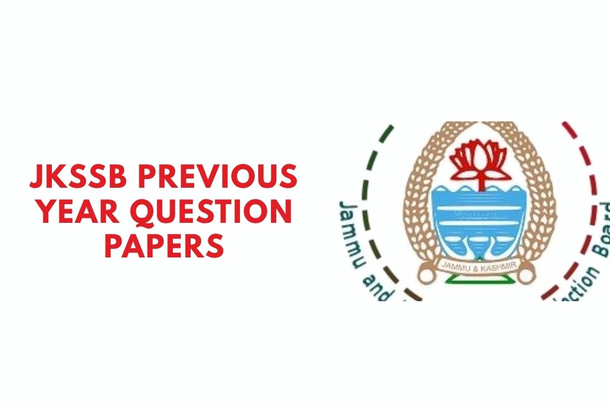 JKSSB Previous Year Question Papers